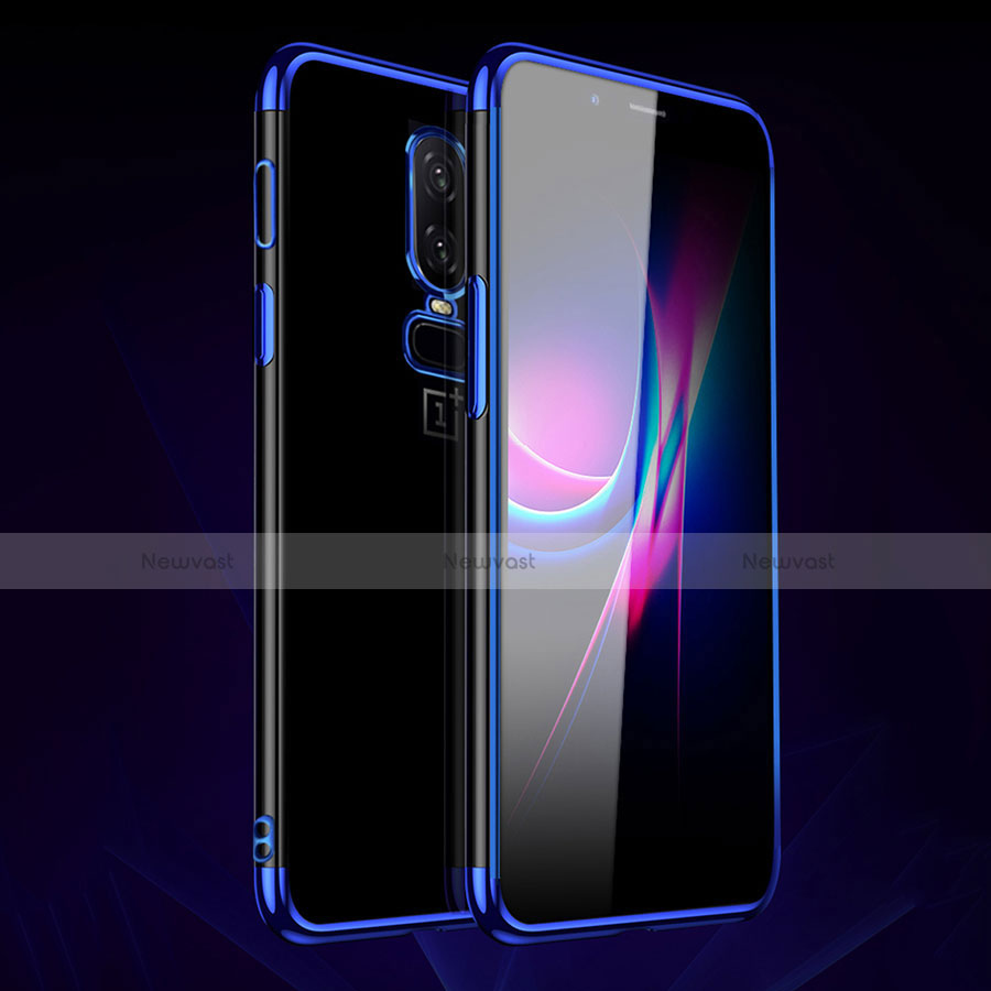 Ultra-thin Transparent TPU Soft Case Cover H03 for OnePlus 6