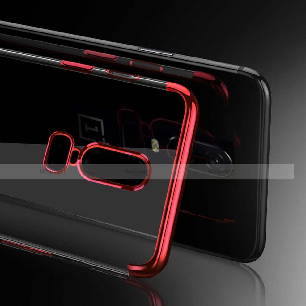 Ultra-thin Transparent TPU Soft Case Cover H03 for OnePlus 6