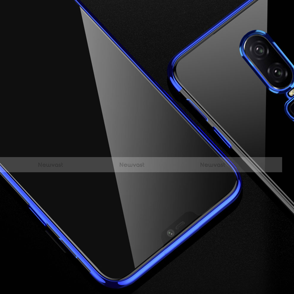 Ultra-thin Transparent TPU Soft Case Cover H03 for OnePlus 6