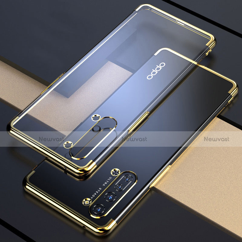 Ultra-thin Transparent TPU Soft Case Cover H03 for Oppo Find X2 Lite