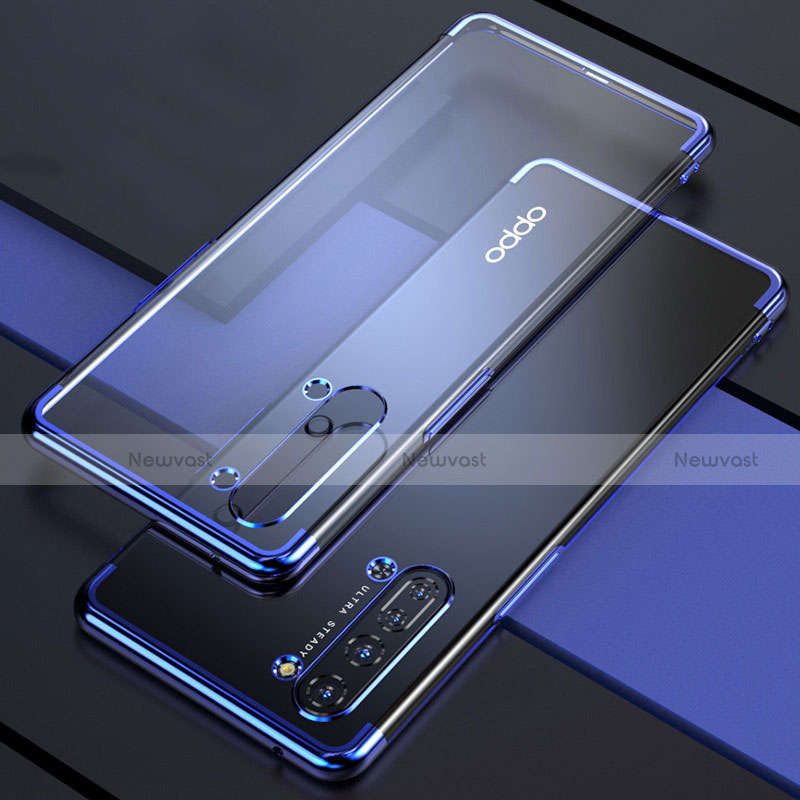 Ultra-thin Transparent TPU Soft Case Cover H03 for Oppo Reno3