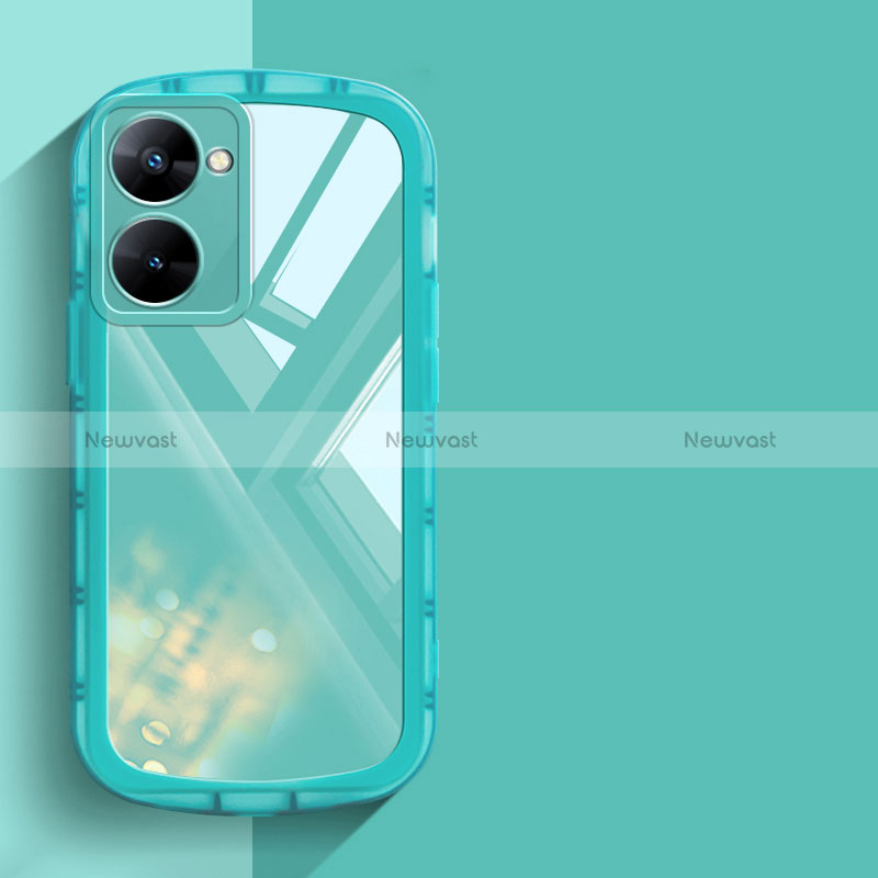 Ultra-thin Transparent TPU Soft Case Cover H03 for Realme 10S 5G