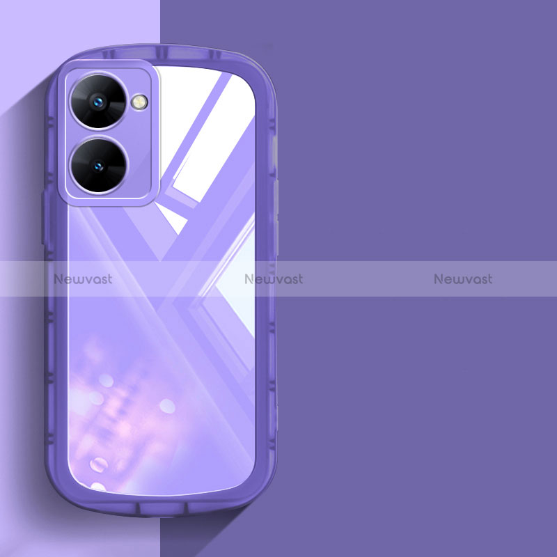 Ultra-thin Transparent TPU Soft Case Cover H03 for Realme 10S 5G