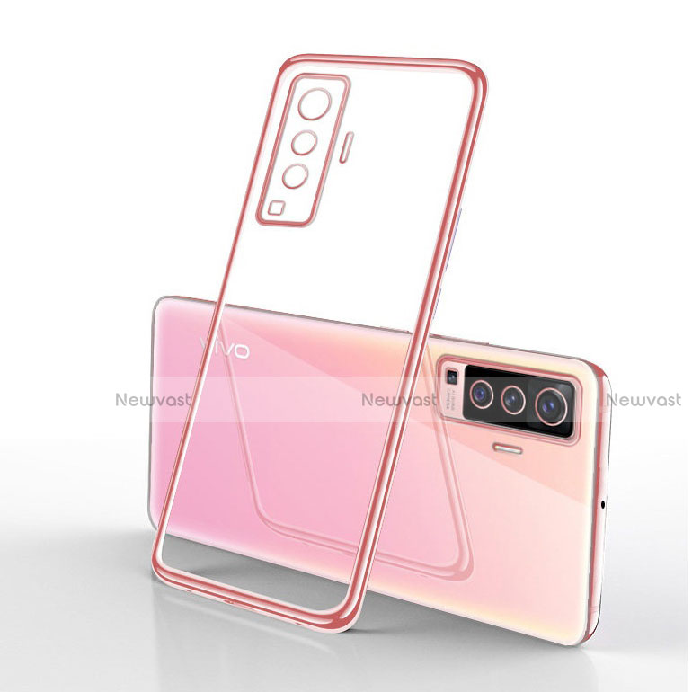 Ultra-thin Transparent TPU Soft Case Cover H03 for Vivo X50 5G