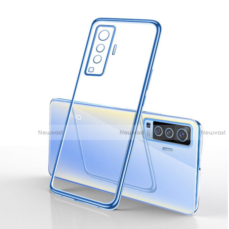 Ultra-thin Transparent TPU Soft Case Cover H03 for Vivo X50 5G