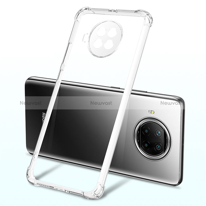 Ultra-thin Transparent TPU Soft Case Cover H03 for Xiaomi Mi 10i 5G Clear