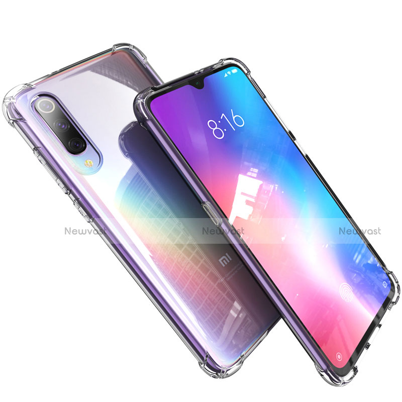 Ultra-thin Transparent TPU Soft Case Cover H03 for Xiaomi Mi A3 Lite Clear