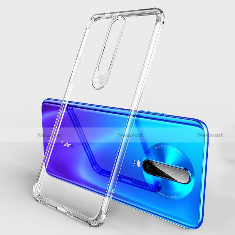 Ultra-thin Transparent TPU Soft Case Cover H03 for Xiaomi Poco X2 Clear