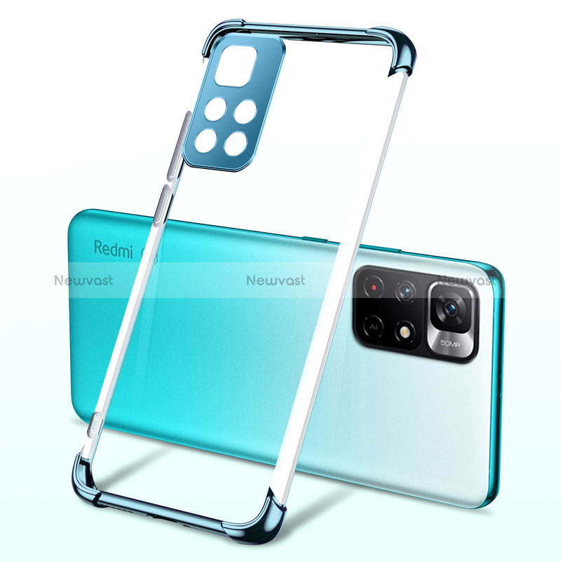 Ultra-thin Transparent TPU Soft Case Cover H03 for Xiaomi Redmi Note 11 5G