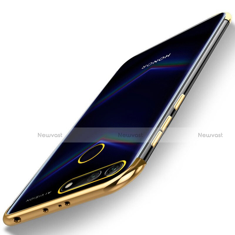 Ultra-thin Transparent TPU Soft Case Cover H04 for Huawei Honor View 20 Gold