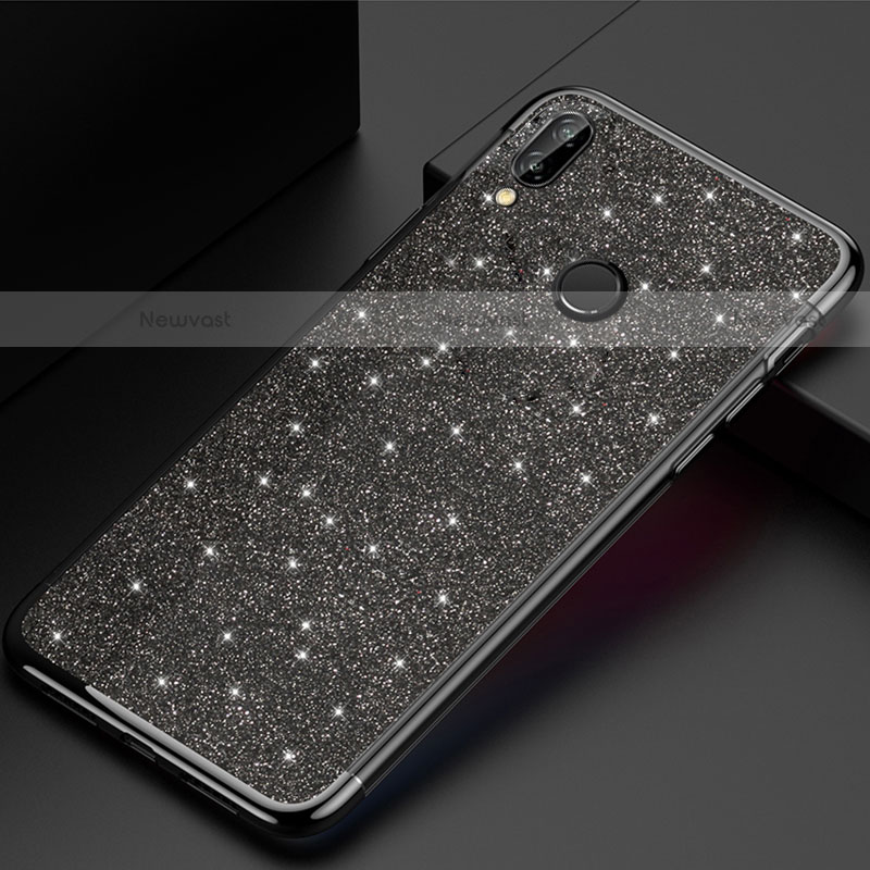 Ultra-thin Transparent TPU Soft Case Cover H04 for Huawei P20 Lite Black