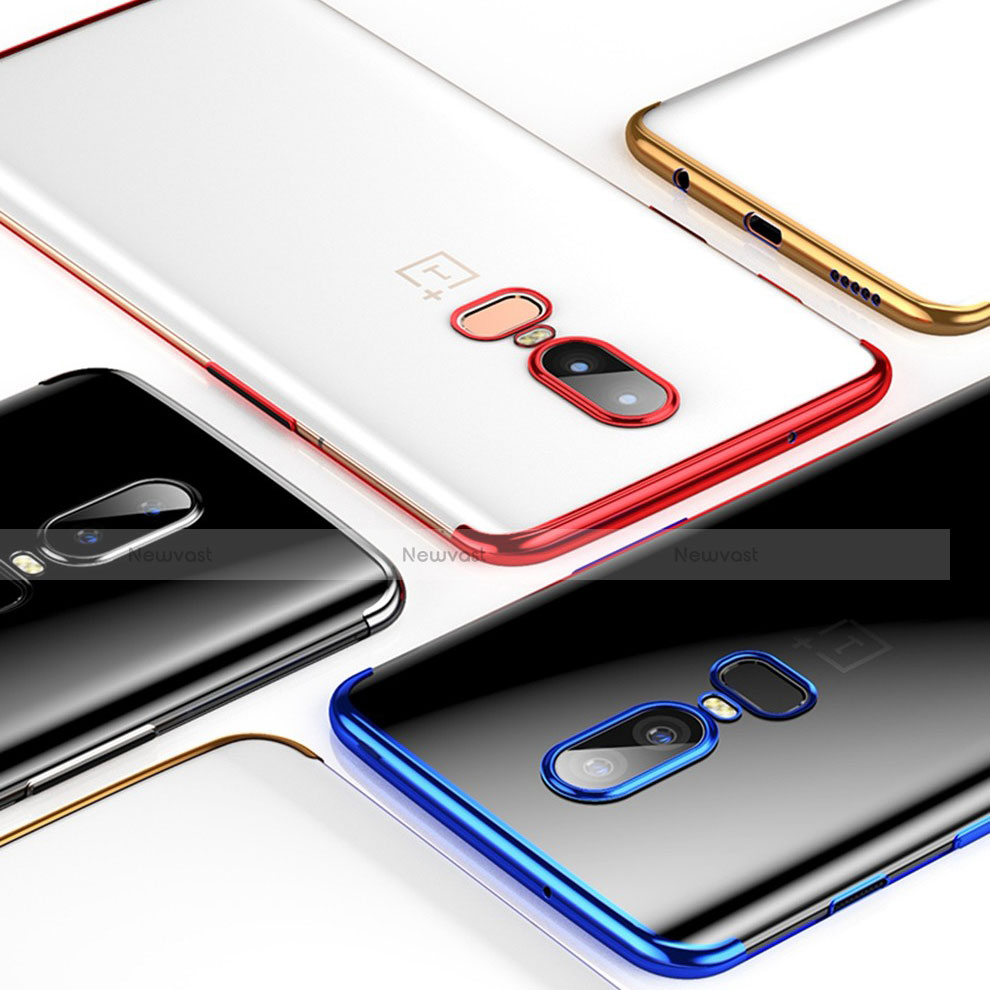 Ultra-thin Transparent TPU Soft Case Cover H04 for OnePlus 6