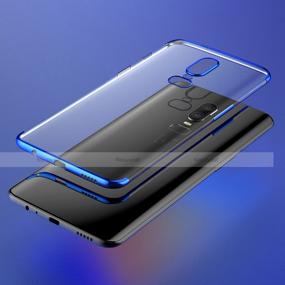 Ultra-thin Transparent TPU Soft Case Cover H04 for OnePlus 6