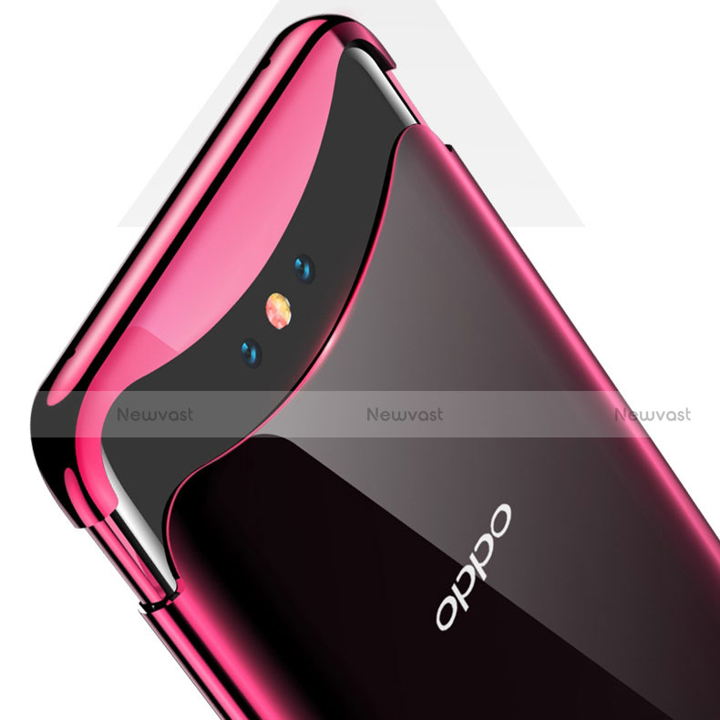 Ultra-thin Transparent TPU Soft Case Cover H04 for Oppo Find X