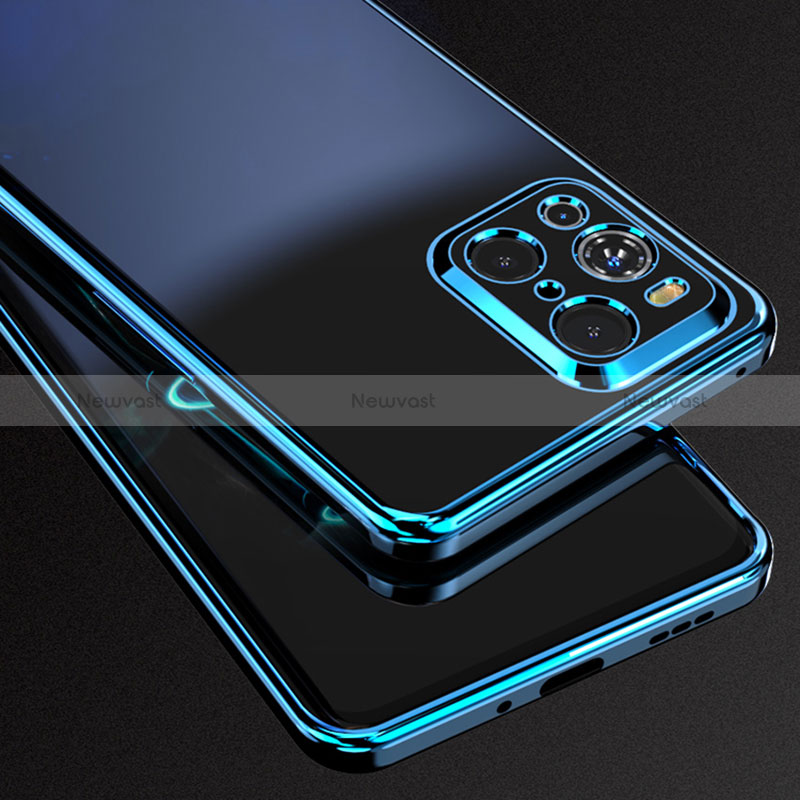 Ultra-thin Transparent TPU Soft Case Cover H04 for Oppo Find X3 5G