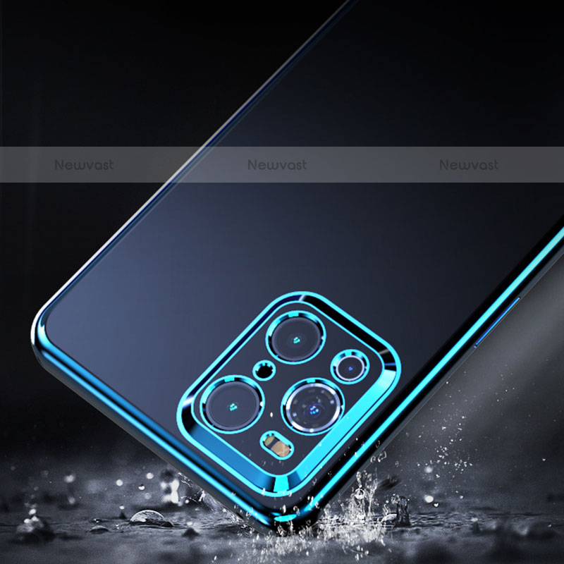 Ultra-thin Transparent TPU Soft Case Cover H04 for Oppo Find X3 Pro 5G