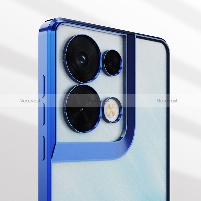 Ultra-thin Transparent TPU Soft Case Cover H04 for Oppo Reno8 Pro+ Plus 5G