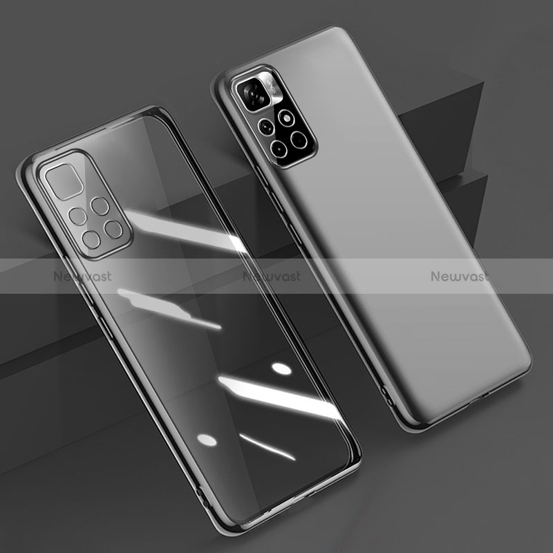 Ultra-thin Transparent TPU Soft Case Cover H04 for Xiaomi Poco M4 Pro 5G