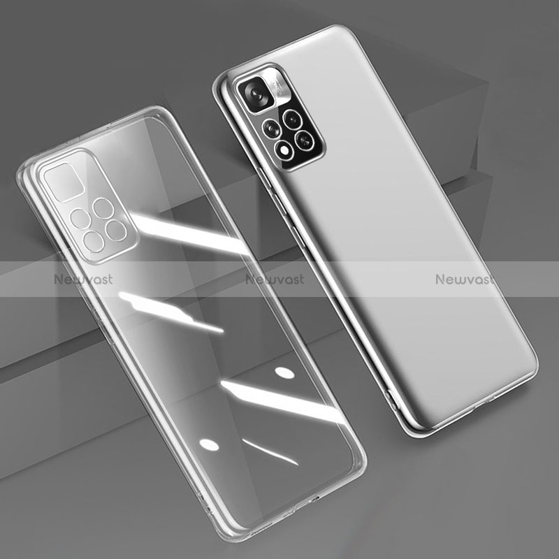 Ultra-thin Transparent TPU Soft Case Cover H04 for Xiaomi Poco X4 NFC