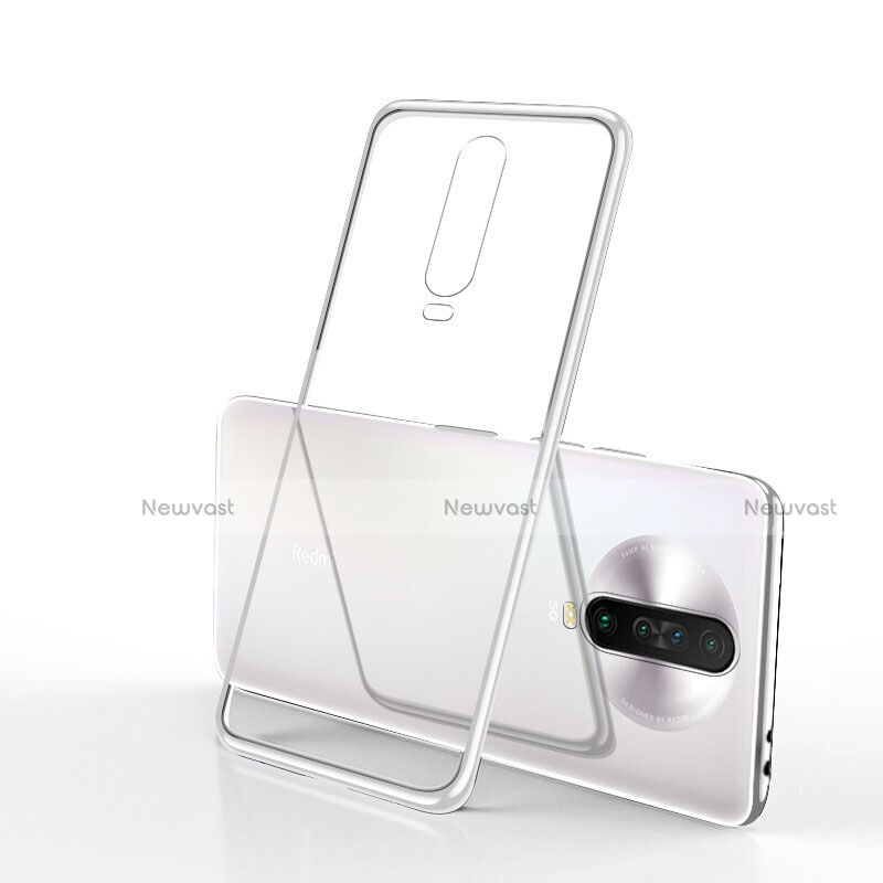 Ultra-thin Transparent TPU Soft Case Cover H04 for Xiaomi Redmi K30 4G Clear