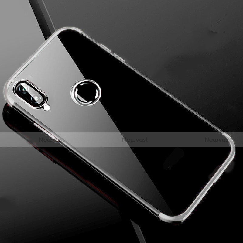 Ultra-thin Transparent TPU Soft Case Cover H04 for Xiaomi Redmi Note 7 Pro Silver