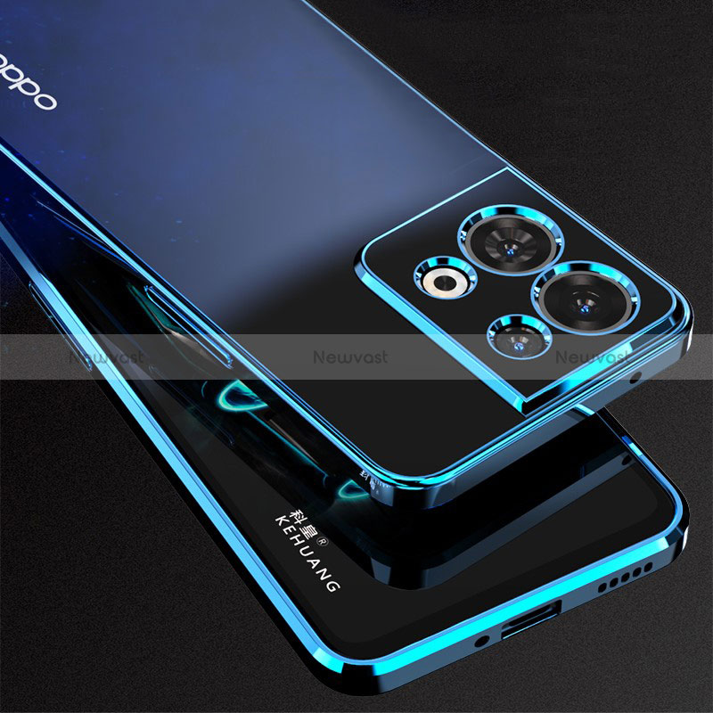 Ultra-thin Transparent TPU Soft Case Cover H05 for Oppo Reno8 Pro+ Plus 5G