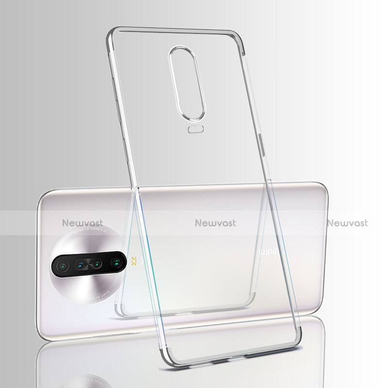 Ultra-thin Transparent TPU Soft Case Cover H05 for Xiaomi Redmi K30 4G White