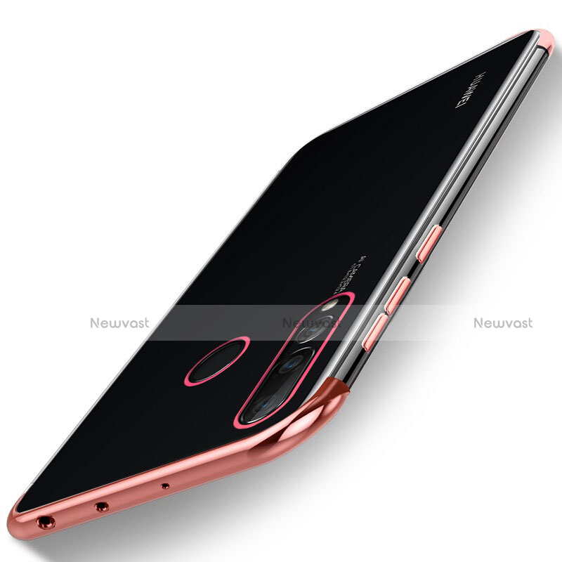 Ultra-thin Transparent TPU Soft Case Cover H06 for Huawei Nova 4 Rose Gold