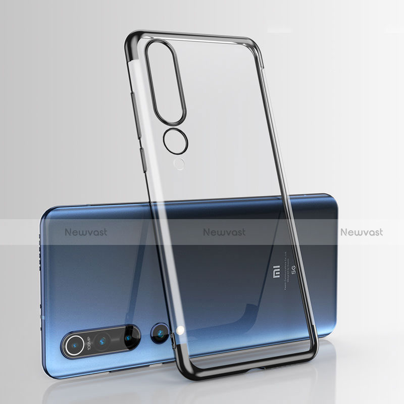 Ultra-thin Transparent TPU Soft Case Cover H07 for Xiaomi Mi 10