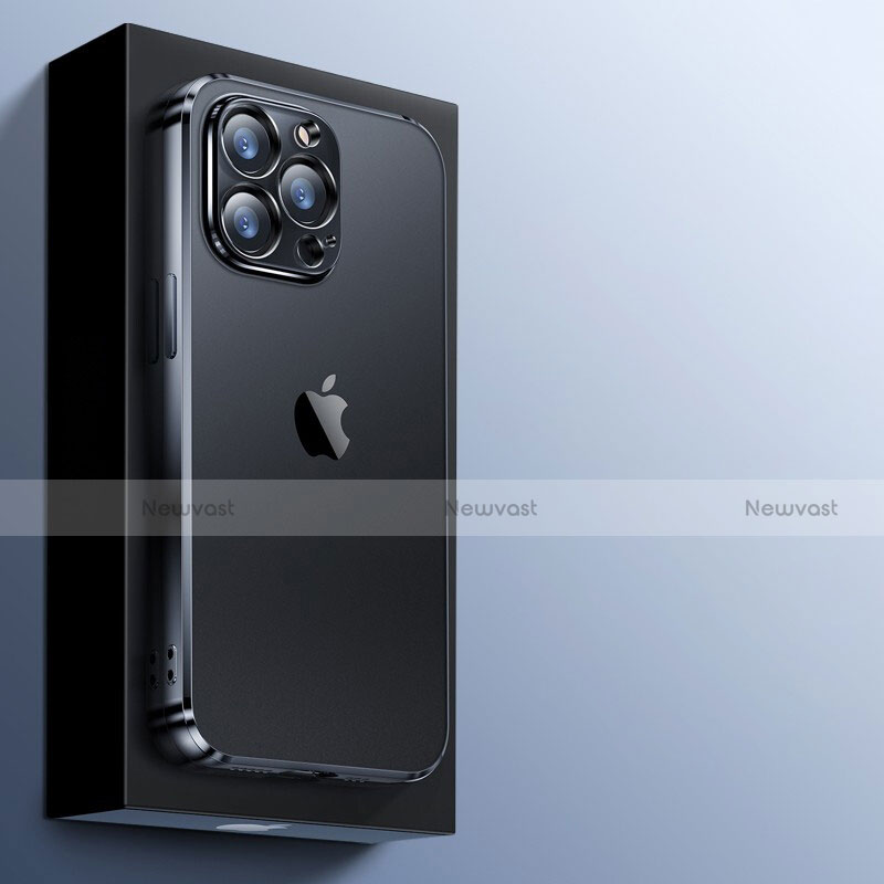 Paket] Für Apple iPhone 15 Pro Produktset Electroplated Silikon TPU + H9  Hart Glas Schutz Hülle Case Cove Zubehör Schwarz