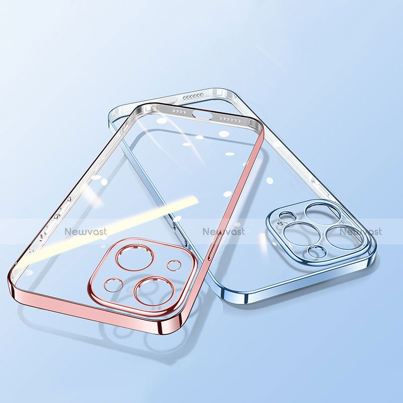 Ultra-thin Transparent TPU Soft Case Cover H12 for Apple iPhone 13 Pro