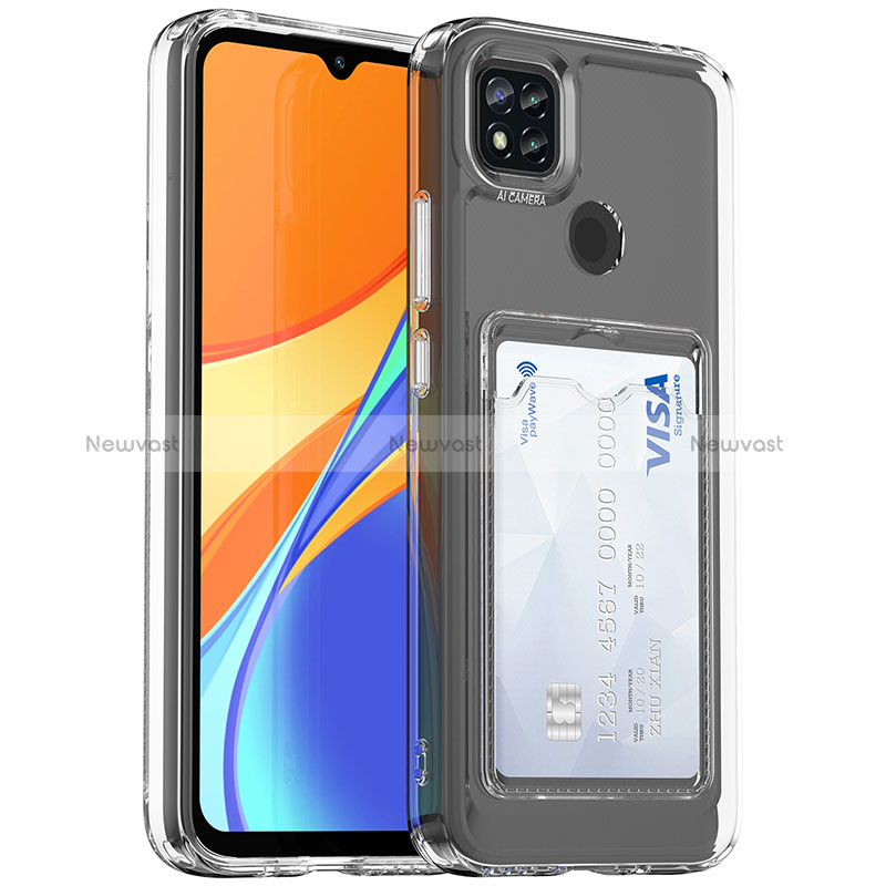 Ultra-thin Transparent TPU Soft Case Cover HD1 for Xiaomi POCO C3 Clear