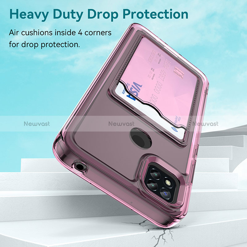 Ultra-thin Transparent TPU Soft Case Cover HD1 for Xiaomi Redmi 9 Activ