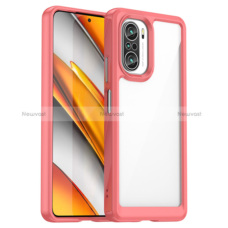 Ultra-thin Transparent TPU Soft Case Cover JS1 for Xiaomi Mi 11i 5G