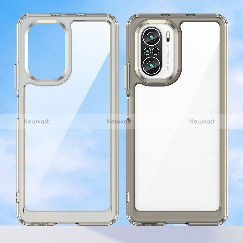 Ultra-thin Transparent TPU Soft Case Cover JS2 for Xiaomi Mi 11i 5G