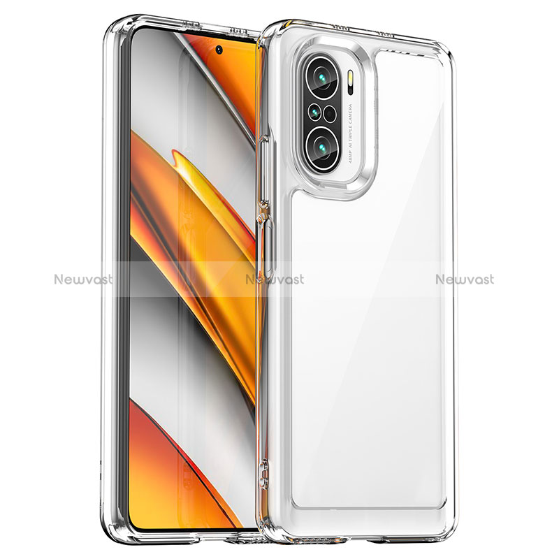 Ultra-thin Transparent TPU Soft Case Cover JS2 for Xiaomi Redmi K40 Pro+ Plus 5G