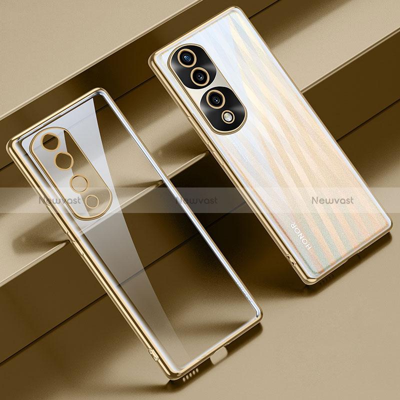 Ultra-thin Transparent TPU Soft Case Cover LD1 for Huawei Honor 70 Pro+ Plus 5G