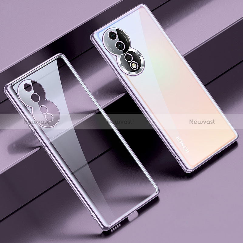 Ultra-thin Transparent TPU Soft Case Cover LD1 for Huawei Honor 80 5G