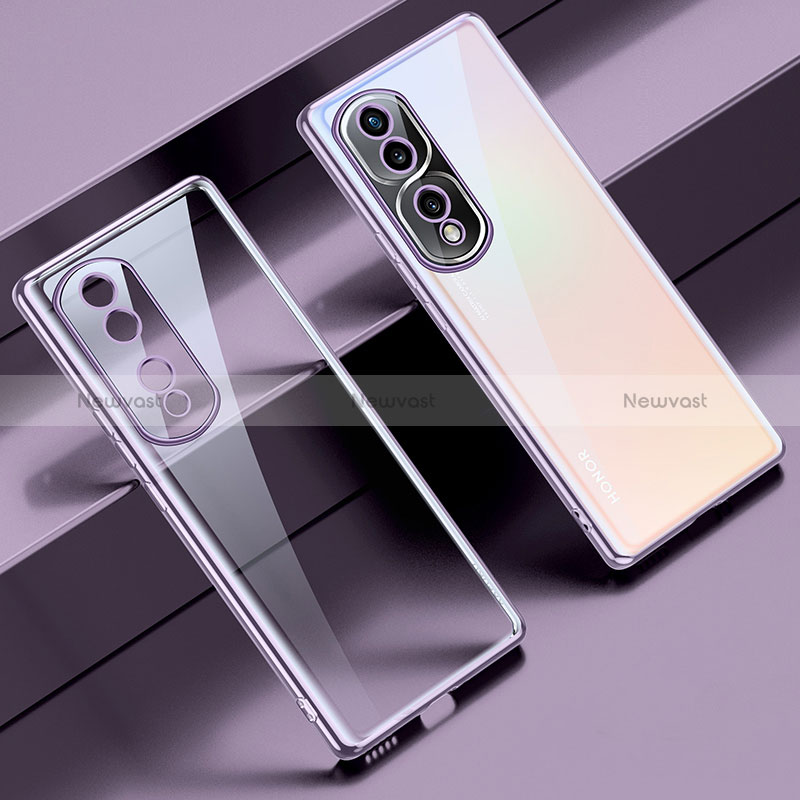 Ultra-thin Transparent TPU Soft Case Cover LD1 for Huawei Honor 80 Pro 5G