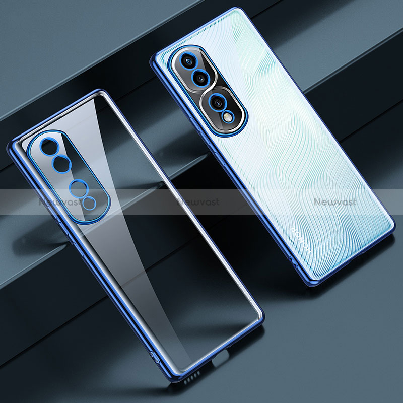 Ultra-thin Transparent TPU Soft Case Cover LD1 for Huawei Honor 80 Pro Flat 5G