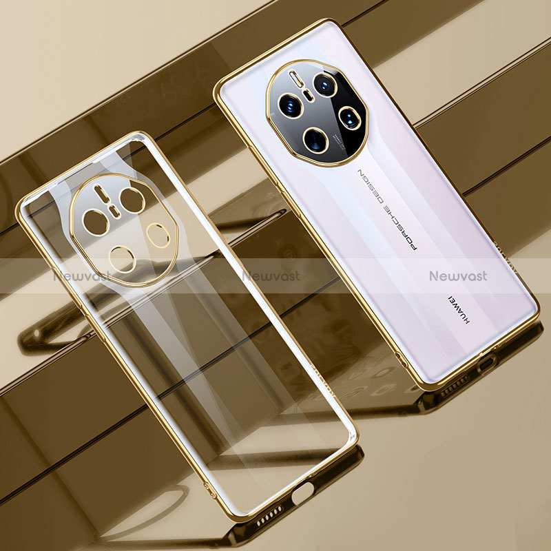 Ultra-thin Transparent TPU Soft Case Cover LD1 for Huawei Mate 50 RS