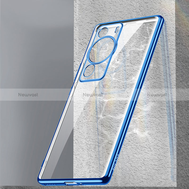 Ultra-thin Transparent TPU Soft Case Cover LD1 for Huawei P60 Pro