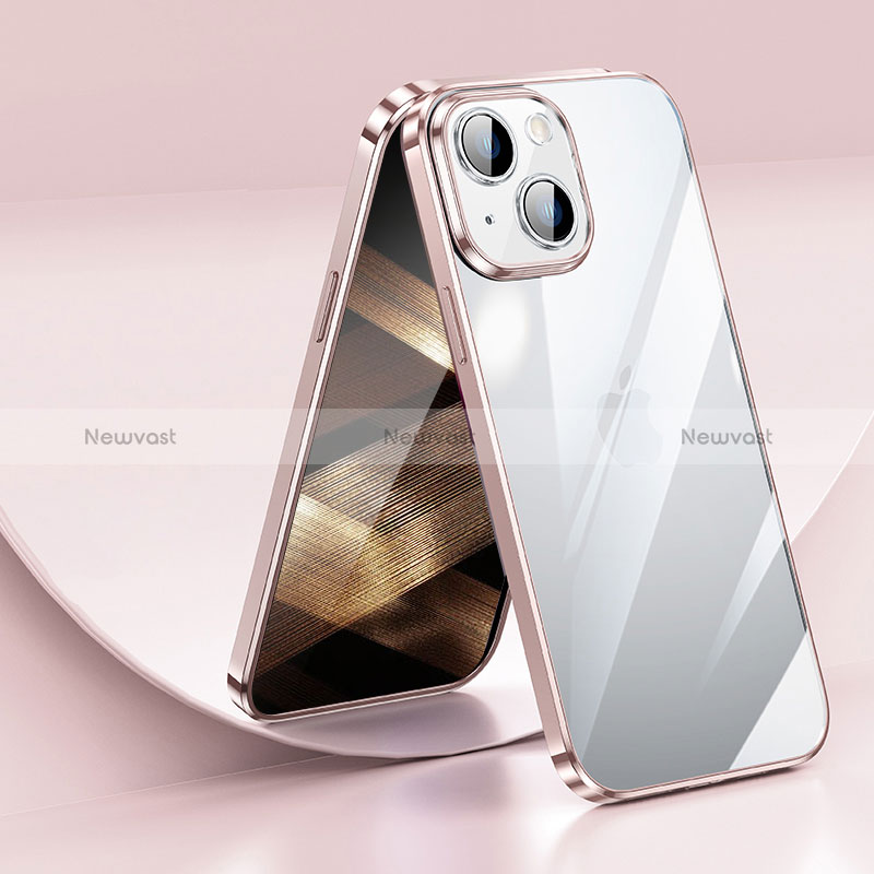 Ultra-thin Transparent TPU Soft Case Cover LD2 for Apple iPhone 15