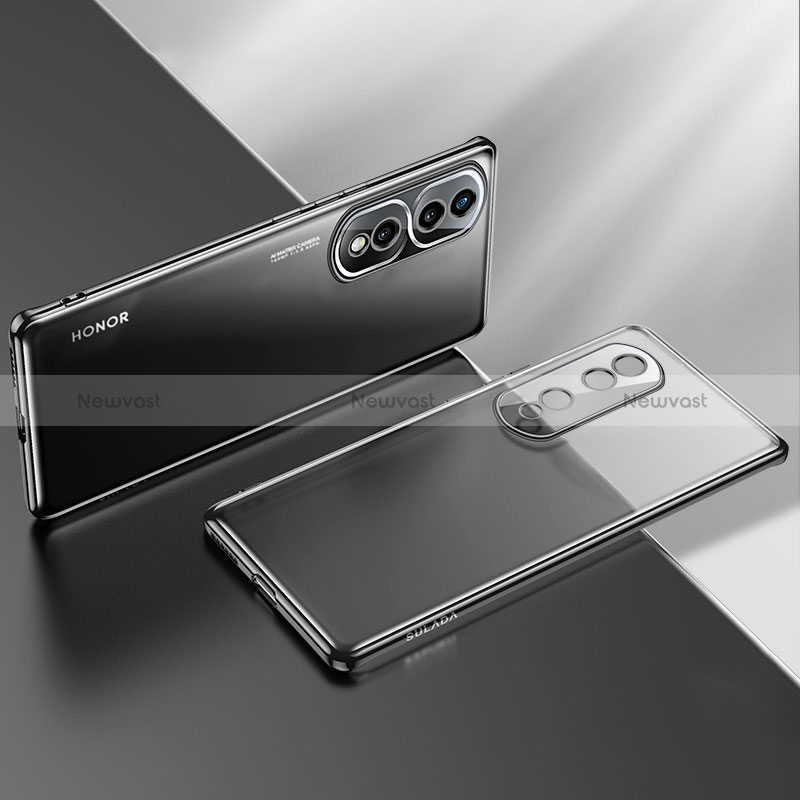 Ultra-thin Transparent TPU Soft Case Cover LD2 for Huawei Honor 80 Pro 5G