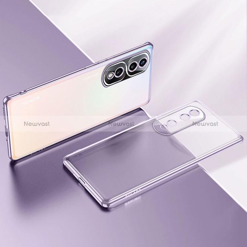 Ultra-thin Transparent TPU Soft Case Cover LD2 for Huawei Honor 80 Pro 5G