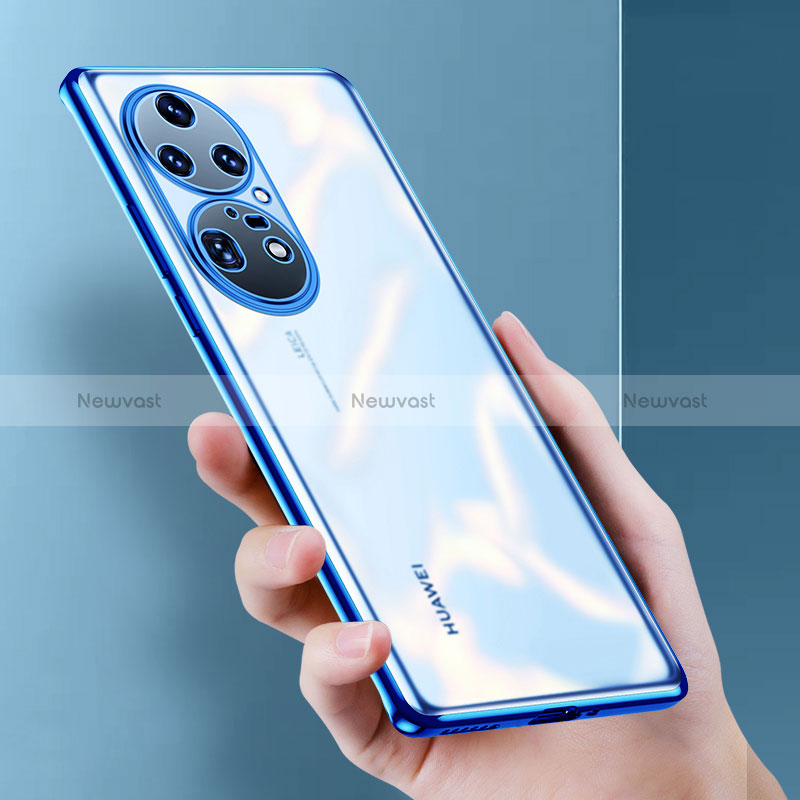 Ultra-thin Transparent TPU Soft Case Cover LD2 for Huawei P50 Pro