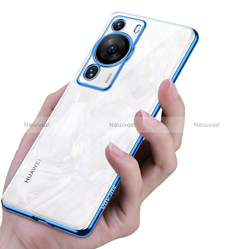 Ultra-thin Transparent TPU Soft Case Cover LD2 for Huawei P60