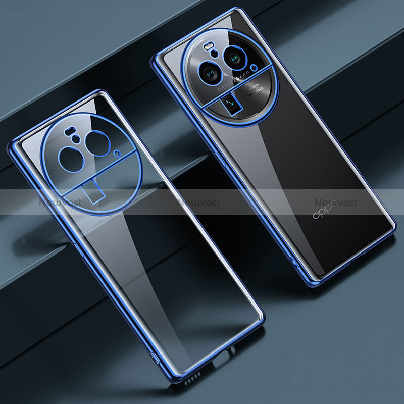 Ultra-thin Transparent TPU Soft Case Cover LD2 for Oppo Find X6 Pro 5G