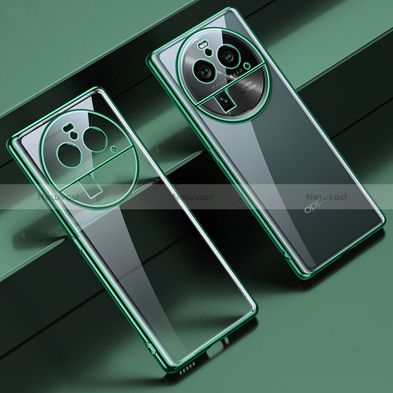 Ultra-thin Transparent TPU Soft Case Cover LD2 for Oppo Find X6 Pro 5G