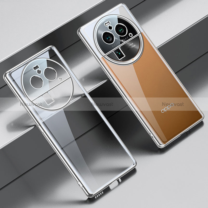 Ultra-thin Transparent TPU Soft Case Cover LD2 for Oppo Find X6 Pro 5G